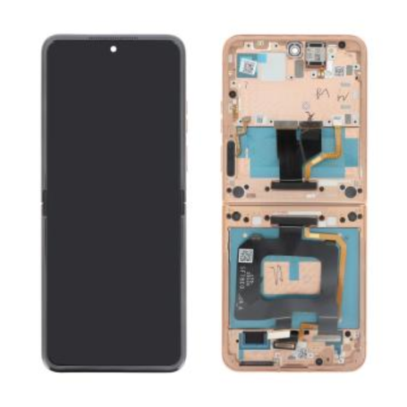 Screen, Display - Motorola Razr 50 Ultra Pink Screen (Service Pack) - 5D68C24700, wholesale price