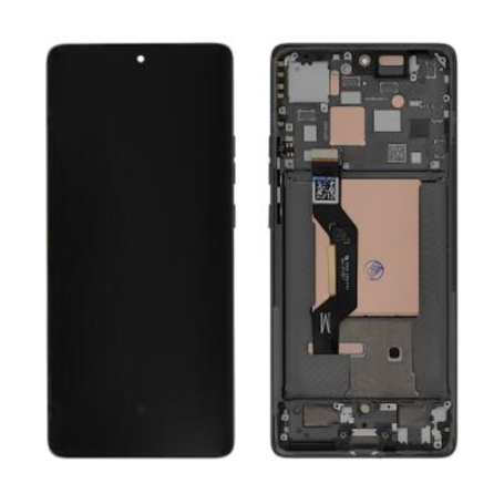 Screen, Display - Motorola Edge 50 Grey Screen + Chassis (Original Refurbished), wholesale price