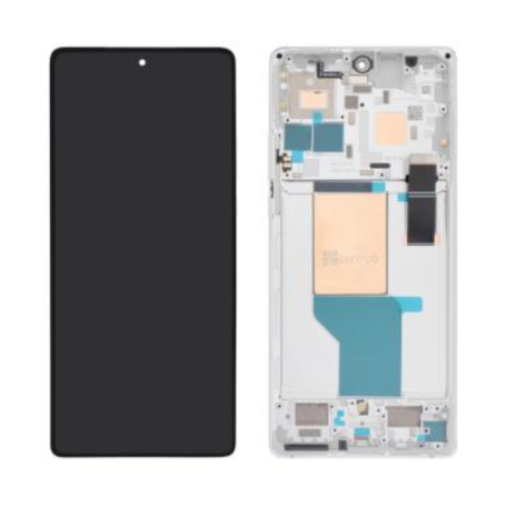Screen, Display - Motorola Edge 30 Ultra White Screen (Service Pack) - 5D68C21261, wholesale price