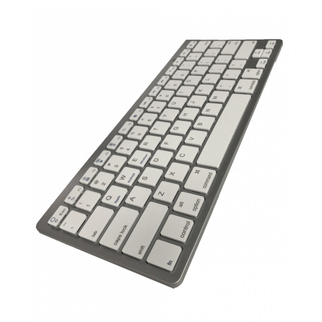 Clavier Bluetooth Ultra Slim Anglais QWERTY - Argent