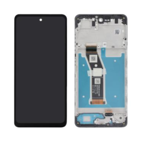 Écran, Display - Ecran Motorola Moto G04s Noir (Service Pack) - 5D68C24245, prix de gros.