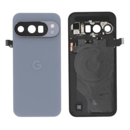 Dos, Vitre arrière - Vitre Arrière Google Pixel 10 Pro Quartz Gris (Service Pack) - G949-01421-00, prix de gros.