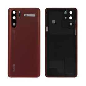 Back Glass, Rear Cover - Huawei P30 Pro Orange Rear Glass (Service pack) - 02352PLS, wholesale price