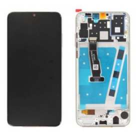 Écran, Display - Ecran Huawei P30 Lite Blanc + Châssis (Original Reconditionné), prix de gros.