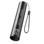 UV Flashlight, Black Light - UV 365nm Torch Lamp with Digital Screen - Detection of Ringworm/Fluorescence/Authentication/USB Rec
