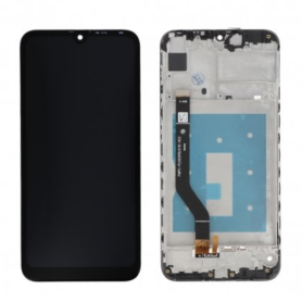 Écran, Display, Écran tactile - Ecran Huawei Y7 2019 + Châssis, prix de gros.