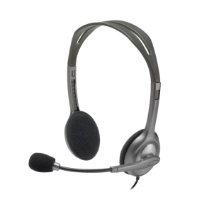 Casque Audio, Écouteurs - Casque Stéréo Jack 3.5mm Logitech H111 - Noir, prix de gros.