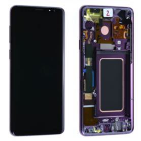 Écran Galaxy S9 Violet + Châssis - Grade A | Etech-Parts