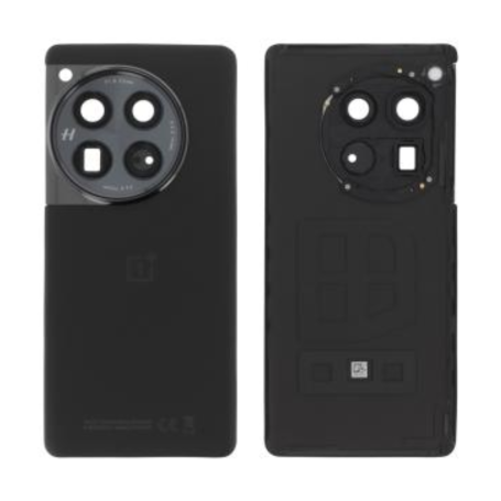 Back Glass, Rear Cover - OnePlus 12 Black Rear Glass (Service Pack) - 621033000158, wholesale price