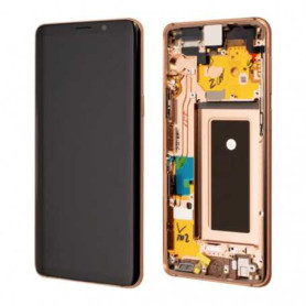 Ecran Samsung Galaxy S9 Or + Châssis (Grade B) | Etech-Parts