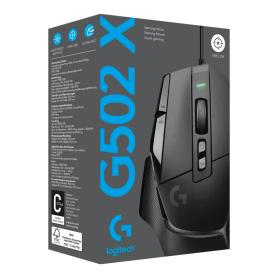 Souris Gamer, Accessoire PC - Souris Optique Filaire Logitech G502 X - Noir, prix de gros.