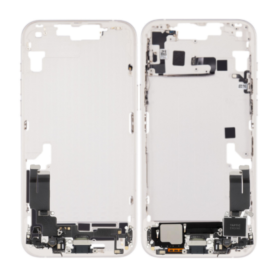 Châssis iPhone 14 Blanc Connecteur de Charge | Etech-Parts
