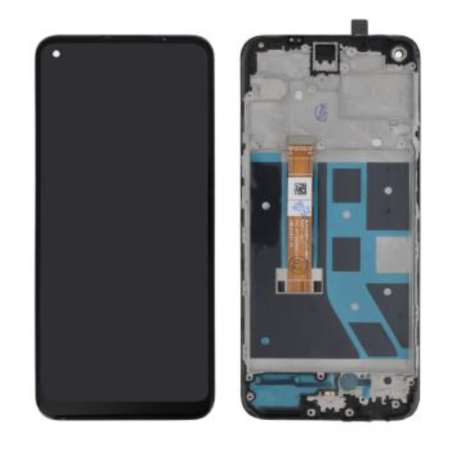 Screen, Display - OnePlus Nord N100 Black Screen + Frame (Original Refurbished), wholesale price