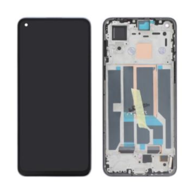 Ecran OLED OnePlus Nord 2 5G/Nord 2T Noir + Châssis | Etech-Parts