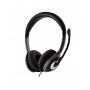 Casque Audio USB Deluxe stéréo V7 - Noir