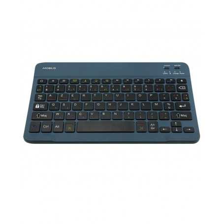 Clavier Bluetooth Mobilis Français AZERTY - Bleu