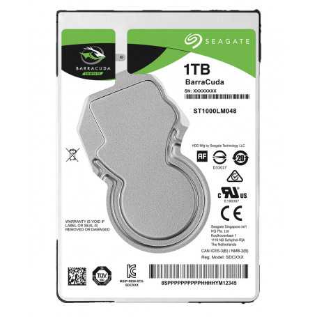 Hard Drive Seagate BarraCuda - 2.5" Internal - 1 TB - SATA