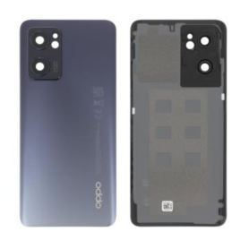 Dos, Couverture, Coque - Vitre Arrière Oppo Find X5 Lite/Reno7 5G Noir (Service Pack) - 4150031, prix de gros.