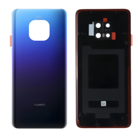 Back Glass, Rear Cover - Huawei Mate 20 Pro Twilight (Aurora) Rear Glass (Original Disassembled) Without Lens Frame - Grade A, w