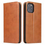 PU Leather Wallet Flip Case 2 in 1 (Mayline) for Samsung Note - Brown
