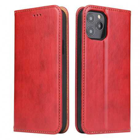Case, Cover - Étui Rabat Portefeuille En Cuir PU 2 en 1 (Mayline) pour Samsung Note - Rouge, wholesale price