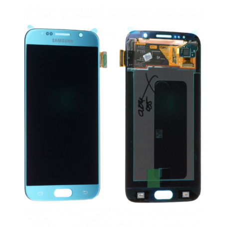 Samsung Galaxy S6 (G920F) Turquoise Blue Screen (Service Pack)