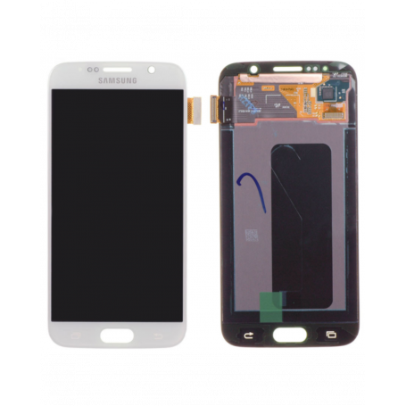 Ecran Samsung Galaxy S6 (G920F) Blanc (Service Pack)
