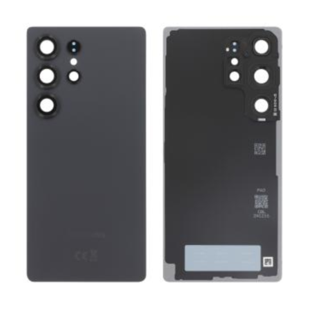 Back Glass - Galaxy S25 Ultra (S938B) Absolute Black Titanium Rear Glass (Service Pack) - GH82-36353G, wholesale price