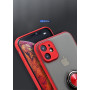 Protective Case, Cover - Coque de Protection Mate avec Support Bague Magnétique - Samsung Série S - Bleu, wholesale price