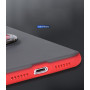 Matte Protective Case with Magnetic Ring Stand - Samsung A Series - Blue