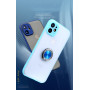Matte Protective Case with Magnetic Ring Stand - Samsung A Series - Blue
