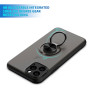 Matte Protective Case with Magnetic Ring Stand - Samsung A Series - Blue