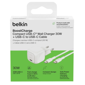 Adaptateur Secteur USB-C 30W 1m BELKIN | Etech-Parts