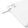 Tablet, Writing Pad - Solar Calculator LCD Writing Tablet with Stylus 8.1 Inches - White, wholesale price