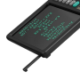 Accessoire électronique, Gadget de bureau - Calculatrice solaire LCD Tablette d'écriture 12" avec Stylet - Noir, prix de gros.