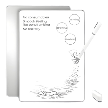 Magnetic Drawing Board - LCD Magnetic Writing Tablet 11 Portable with Pouch - White, wholesale price