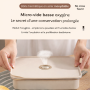 Container, Canister - Airtight Stainless Steel 304 Storage Box - Microwave and Refrigerator Compatible - 1100ml, wholesale price