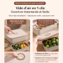 Container, Canister - Airtight Stainless Steel 304 Storage Box - Microwave and Refrigerator Compatible - 1100ml, wholesale price