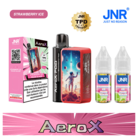 Vapoteuse JNR AeroX 32000 Puffs Fraise Glacée | Etech-Parts