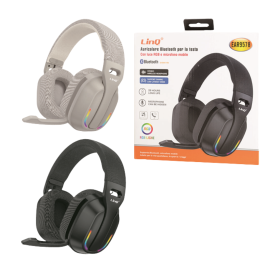 Écouteurs, Headset - Casque Bluetooth avec microphone LinQ EAR9578 - Noir, prix de gros.
