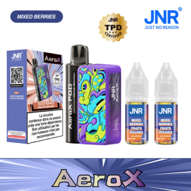 Vapoteuse Rechargeable JNR AeroX 32000 puffs Fruis Rouges | Etech-Parts