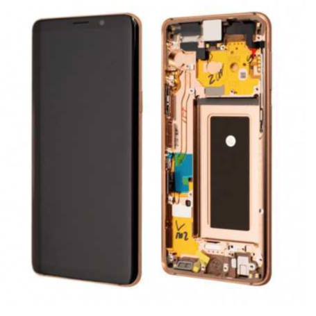 Ecran Samsung Galaxy S9 Or + Châssis (Original) | Etech-Parts