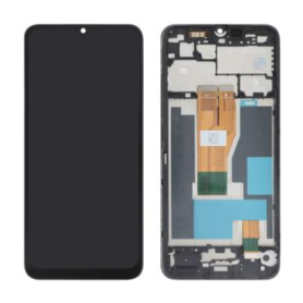 Ecran Realme C30 Noir + Châssis | Etech-Parts