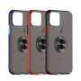 Coque de Protection Mate avec Support Bague Magnétique - iPhone 6-15 Pro Max