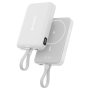 Portable Charger, Battery Pack - Power Bank 10000mAh USB-C Cable XSSIVE XSS-PB51W - White, wholesale price