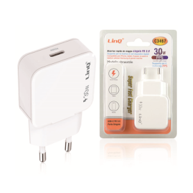 Charger, Power Supply - LinQ C3467 30W USB-C Power Adapter - Fast Charger, wholesale price