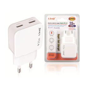 Charger, Power Supply - LinQ C2601 25W USB-C Power Adapter - Fast Charger, wholesale price