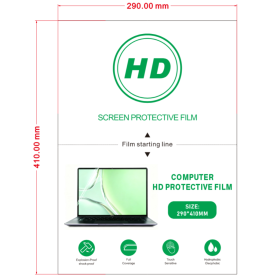 Film Protection Ordinateur Série Green G34 - 10 Pcs | Etech-Parts