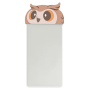 Ardoise, Écran, Display - Tablette d'écriture LCD Magnétique 7.4" Portable - Hibou - Blanc, prix de gros.