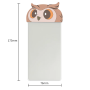 Ardoise, Écran, Display - Tablette d'écriture LCD Magnétique 7.4" Portable - Hibou - Blanc, prix de gros.